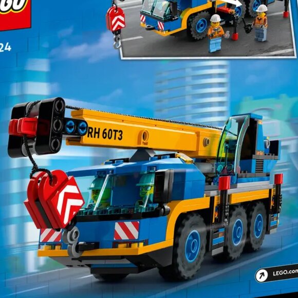 Lego Brand New City Mobile Crane 60324 - Picture 3 of 9